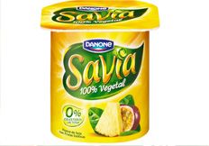 Iaurt natural soia Savia Danone