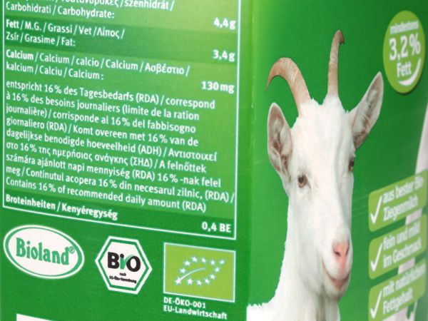 Lapte de capra bio Bioland
