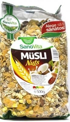 Cereale Musli Nuts Sanovita