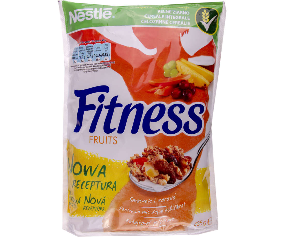 Cereale Nestle Fitness cu fructe