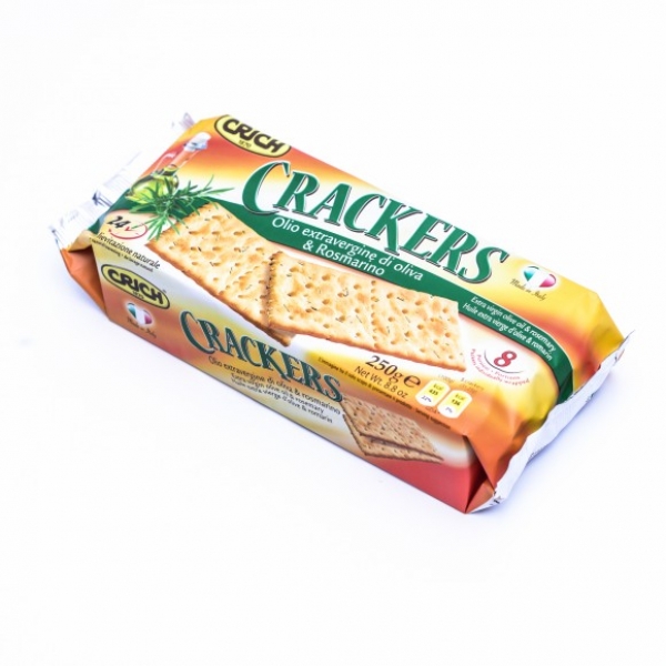 Crackers cu ulei de masline extravirgin si rozmarin Crich