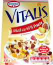 Musli cu 40% fructe Vitalis