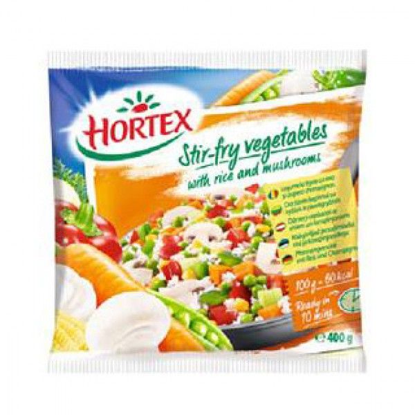 Amestec de legume congelate cu orez Hortex