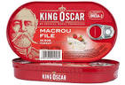 Conserva macrou file in sos tomat King Oscar