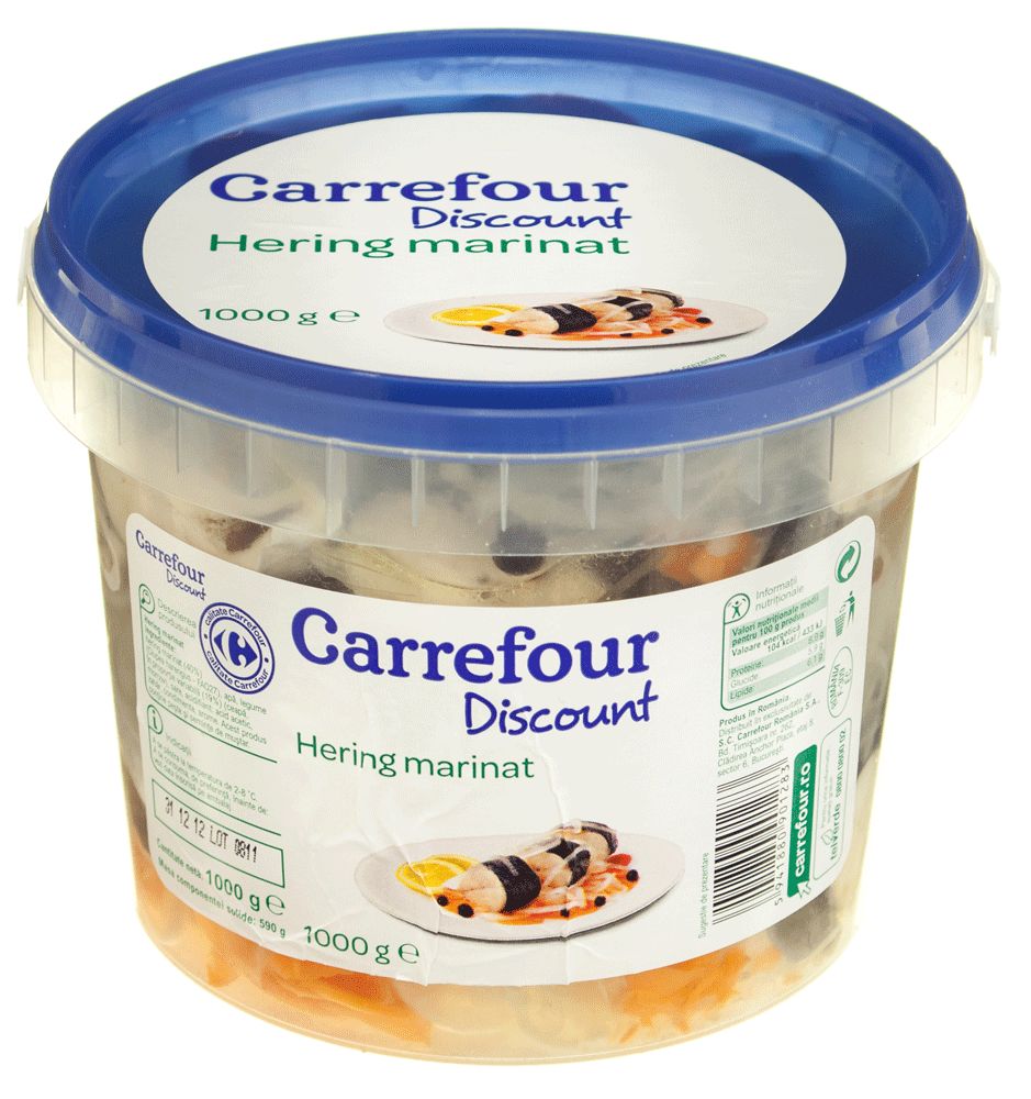 Hering marinat Carrefour