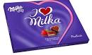 Bomboane ciocolata mici I Love Milka