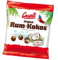 Bomboane de ciocolata cu rom Casali Rum-Kokos