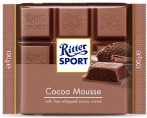 Ciocolata cu spuma de ciocolata Ritter Sport