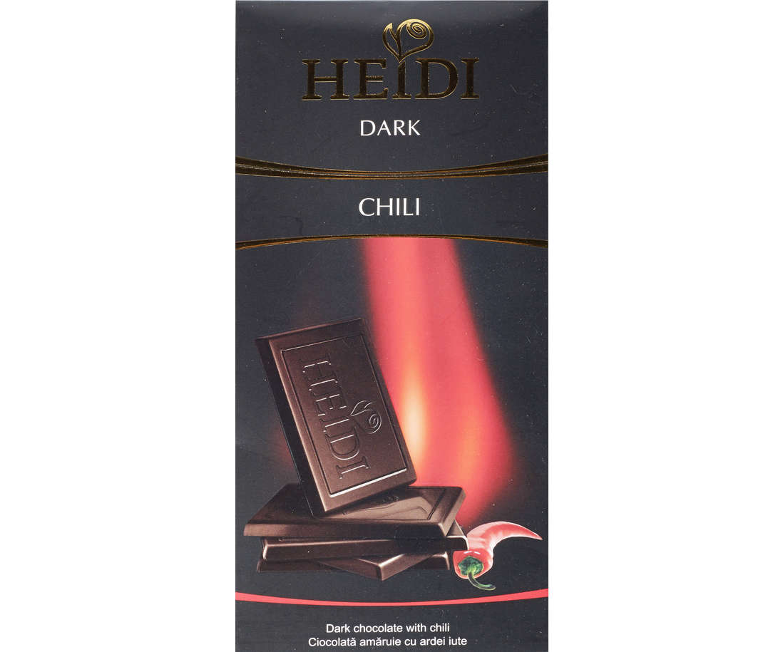 Ciocolata neagra Dark Chili Heidi