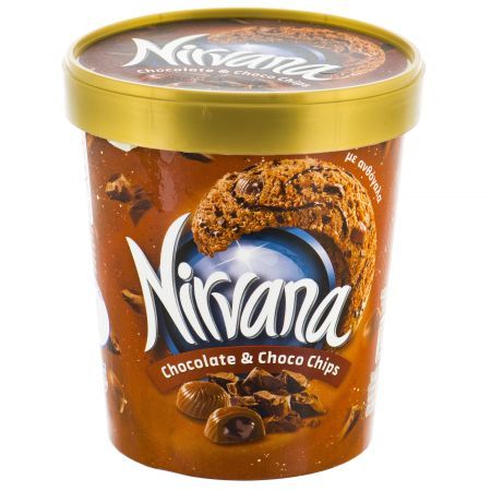 Inghetata Nirvana brownies si sirop ciocolata