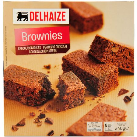 Prajitura negresa brownies Delhaize