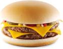 Double cheeseburger McDonalds