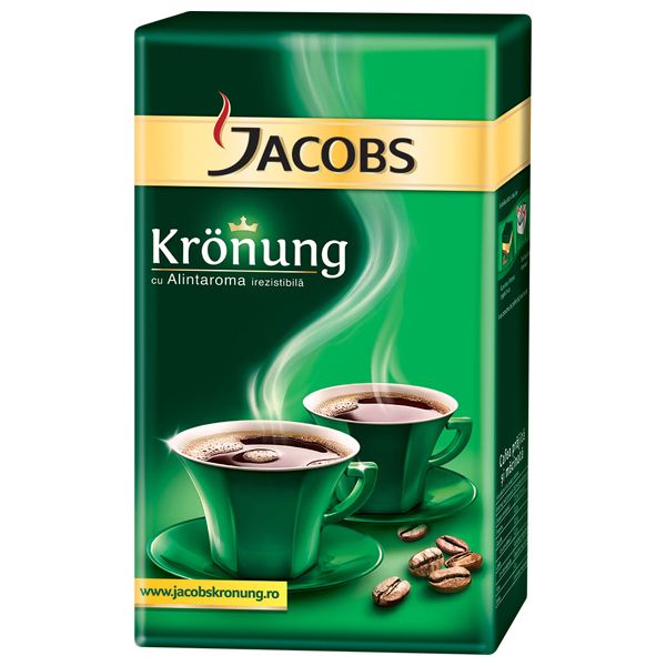 Cafea preparata Jacobs Kronung cu Alintaroma