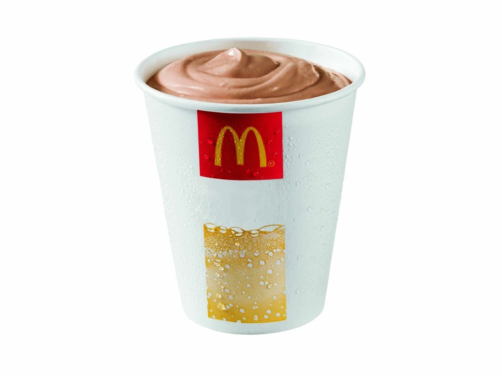 Shake cu aroma ciocolata McDonalds
