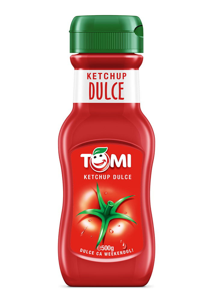 Ketchup dulce Tomi