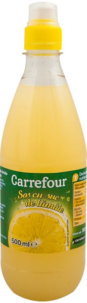 Sos din suc lamaie Carrefour