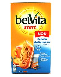 Biscuit cu crema de iaurt Belvita