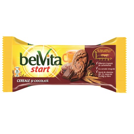 Biscuiti cu cacao BelVita Start