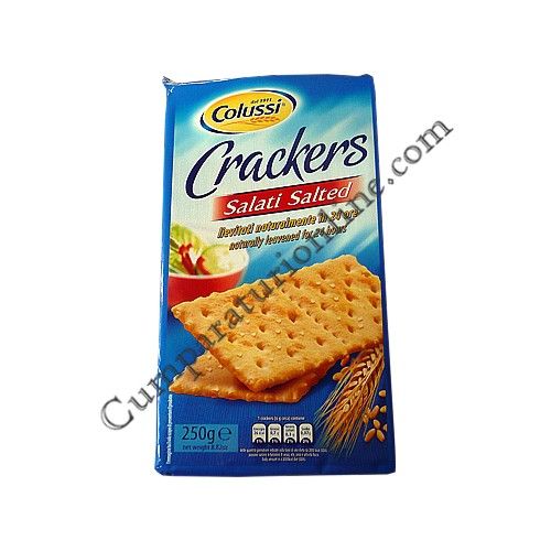 Biscuiti sarati Crackers Salati Salted Colussi