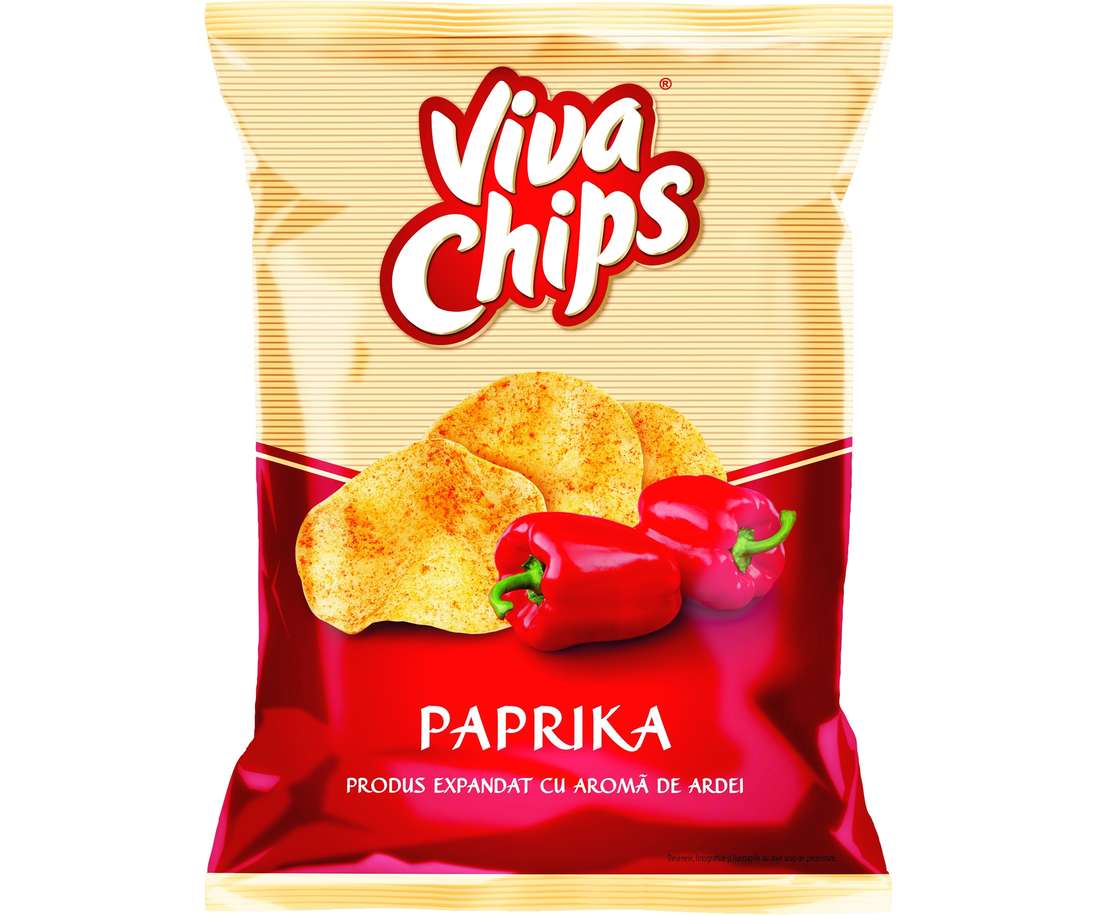 Chips cu paprika Viva