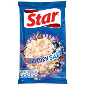 Popcorn pentru microunde cu sare Star