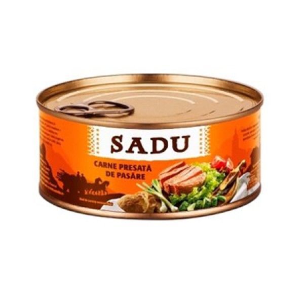 Conserva de carne presata de pasare Sadu