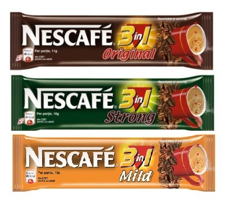 Cafea 3 in 1 Strong Nescafe