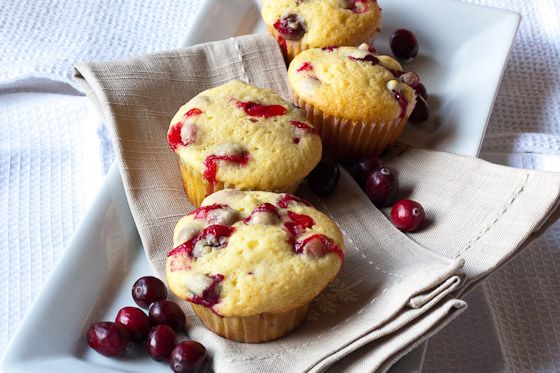 Second Cup - Cranberry Lemon Muffin
