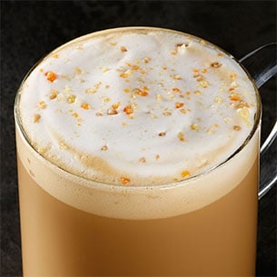 Second Cup - Butter Pecan Latte (Skinny With Skim Milk) (Medium)