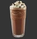 Second Cup - Medium Frozen Hot Chocolate W Skim Milk No Whip