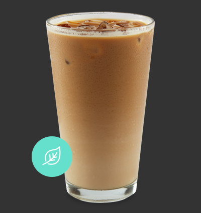 Second Cup - Iced Soy Caffe Latte