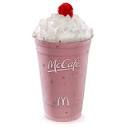 Mcdonald's - Mc Cafe Strawberry Milkshake- 12 oz.