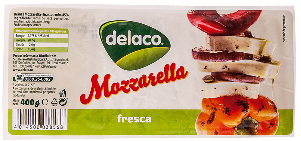 Mozzarella Fresca Delaco