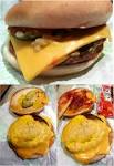 Mcdonalds - Double Cheeseburger, No Bun, Only Ketchup