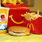 Mcdonalds - Might Kids Meal-Double Cheeseburger, Fries, Sprite