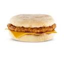 Mcdonald's - Sausage Mcmuffin With Egg, No Margarine