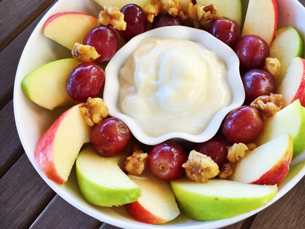 Mcdonalds - Fruit and Walnut Snack With Creamy Lowfat Yogurt