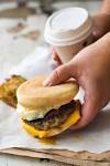 Mcdonald's - Egg Mcmuffin - W\ Half the Muffin and W\O Cheese