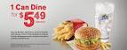 Mcdonald's - Big Mac, 4 Piece Chicken Nuggets, Medium Fries, Large Spr