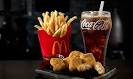 Mcdonald's - Six-Piece Chicken Nugget Extra Value Meal (No Drink)