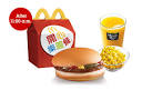 Mcdonalds Happy Meal - 4 Pc. Mcnuggets W Apple Dippers and Sprite
