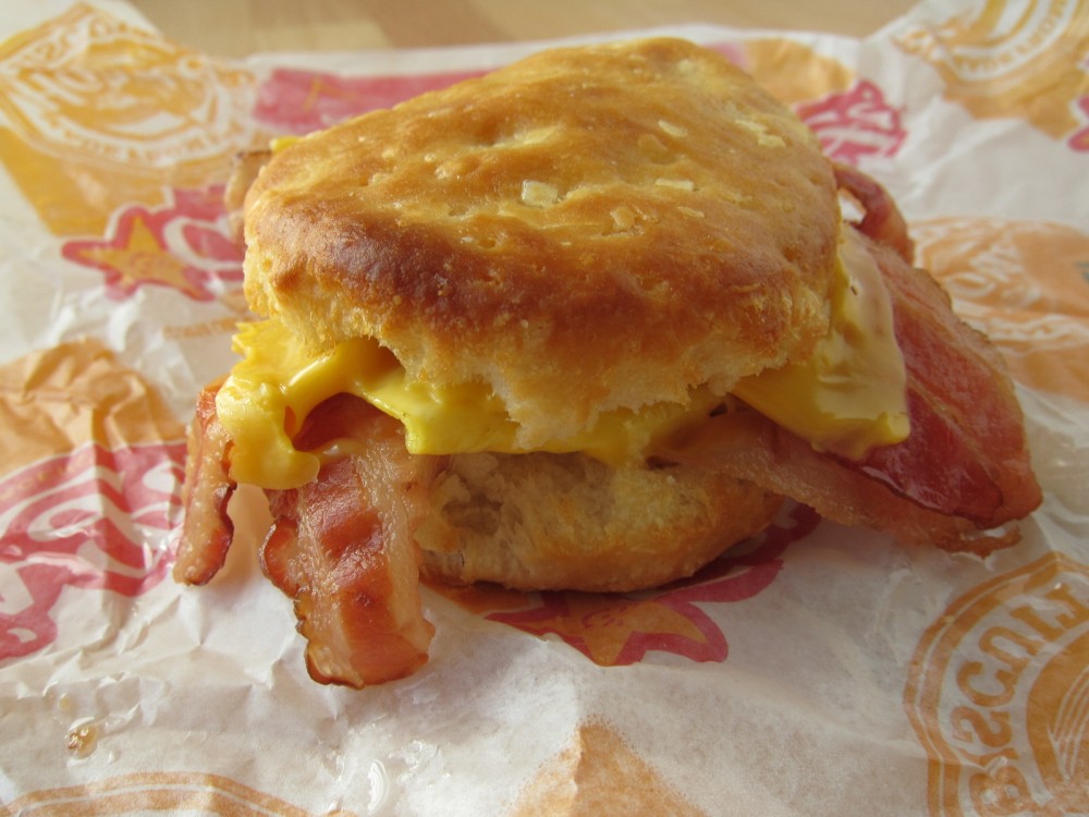 Mcdonald's - One-Half Bacon and Egg Cheese Biscuit