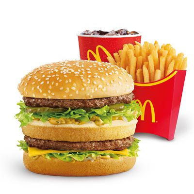 Mcdonald's - Big Mac, Medium Fries, Medium Coke