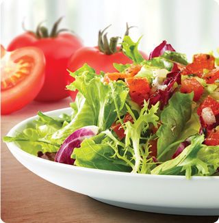 Kfc - Salad, House Salad WO Dressing
