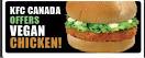 Kfc Canada - Vegetarian Chicken Burger
