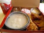 Kfc - Overloaded - Brownie, Chicken, Soup, Rice, Fixin