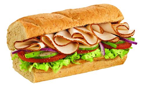 Subway - Wheat Bread 15cm 6inch