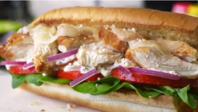 Subway - Limited Edition Chicken and Stuffing Sub