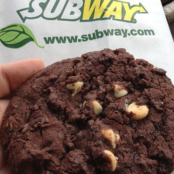 Subway - Double-Chocolate Chip Cookie (Australia)