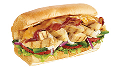 Subway - Turkey Bacon Ranch (WShredded Cheese on Wheat Bread)